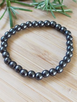 Bracelet Hématite 6 mm