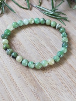 Bracelet Chrysoprase 6 mm