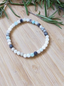 Bracelet Amazonite 4mm