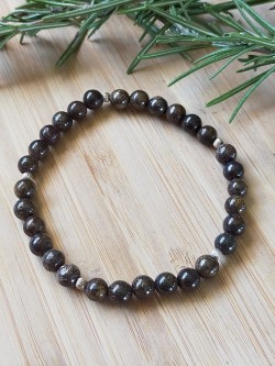 Bracelet Bronzite 6 mm &...