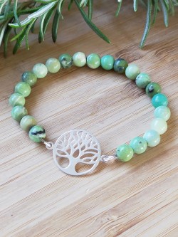 Bracelet Chrysoprase &...