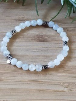 Bracelet Pierre de lune &...