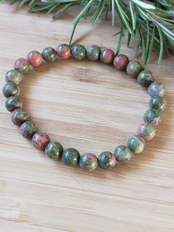 Bracelet Unakite 8 mm