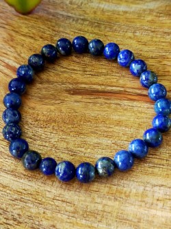 Bracelet Lapis Lazuli 6mm