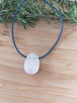 Pendentif Quartz rose