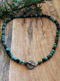 Collier Turquoise Africaine...